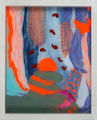 Original Abstract Expressionism Abstract Paintings by Wendy Grace