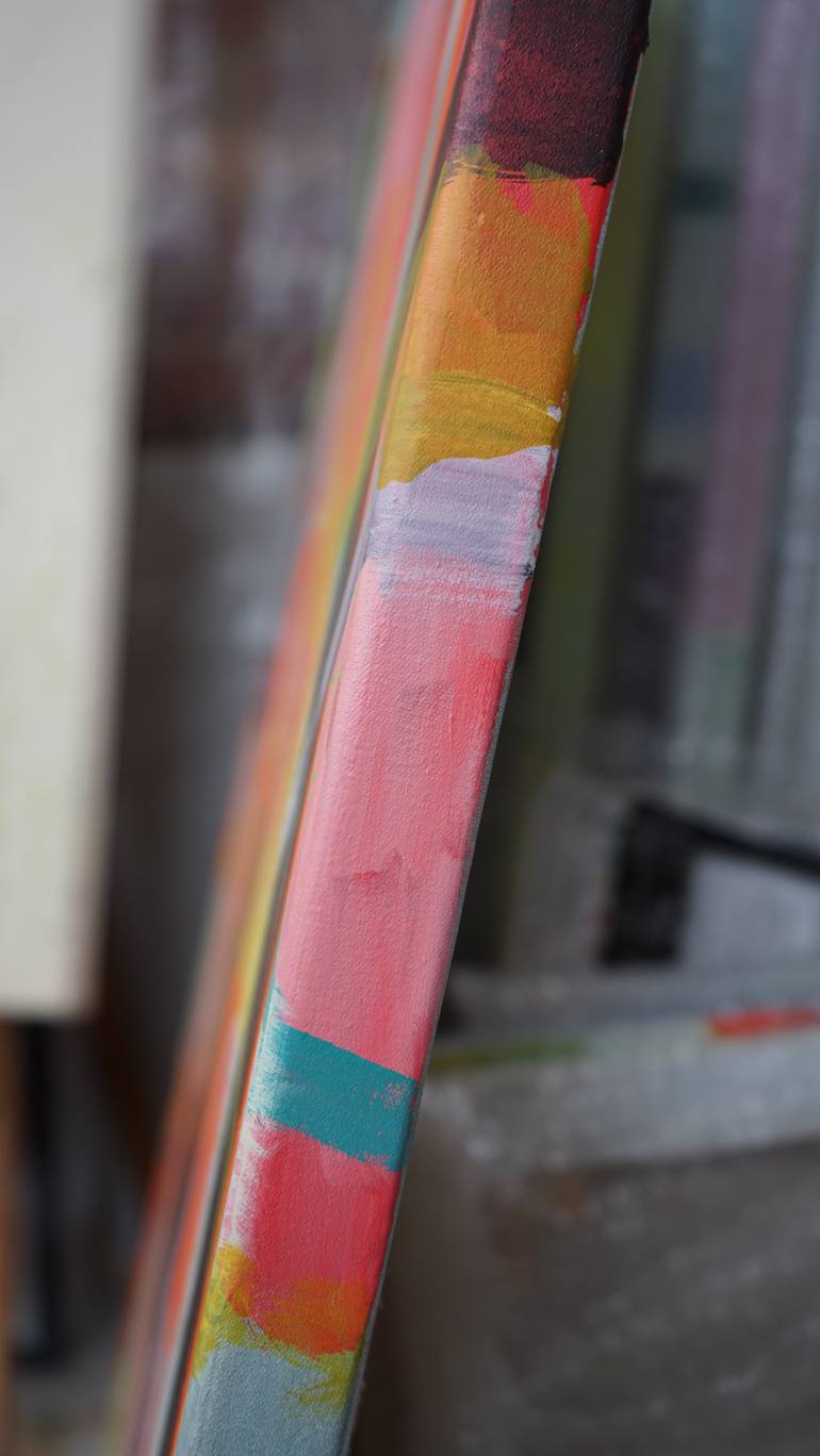 Original Abstract Expressionism Abstract Painting by Wendy Grace