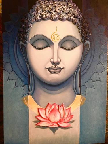 Print of Fine Art Religious Paintings by Garima Agarwal