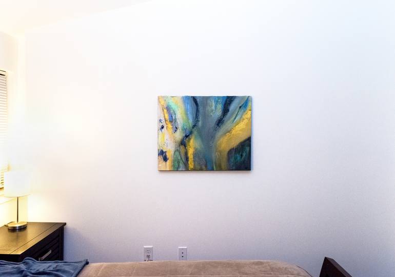 Original Abstract Expressionism Abstract Painting by Samantha Paris Estes