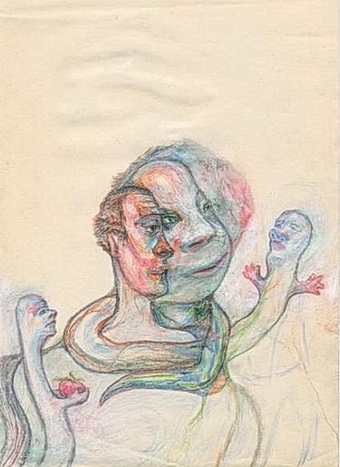 Print of Dada Men Drawings by Dragan Azdejkovic