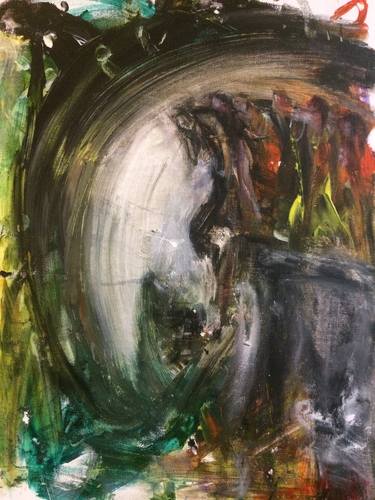 Original Abstract Expressionism Mortality Paintings by Jonathan Bogie