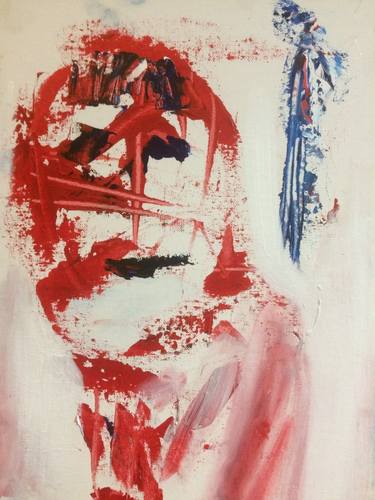 Original Abstract Men Paintings by Jonathan Bogie