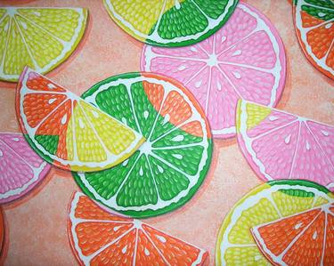 Print of Food Paintings by Erica Richards