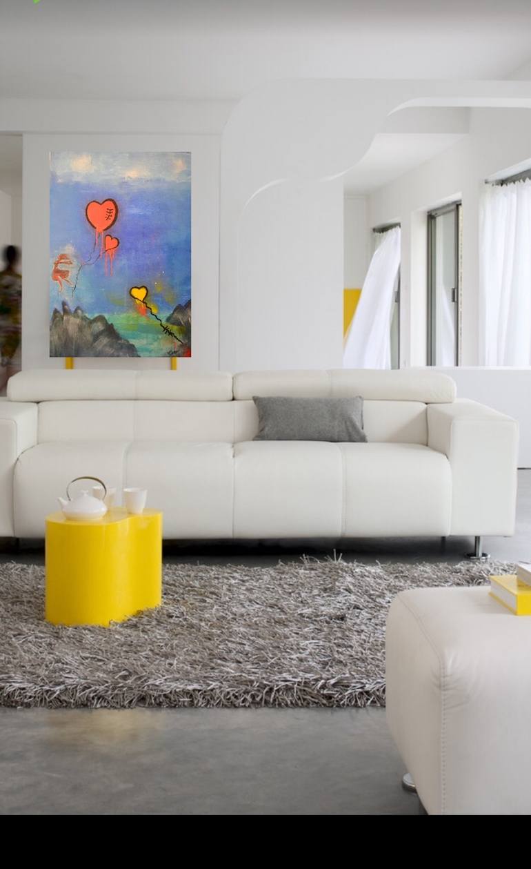 Original Abstract Expressionism Abstract Painting by Lee Clement