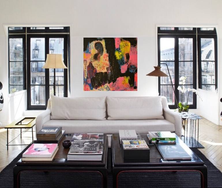 Original Abstract Expressionism Abstract Painting by Lee Clement