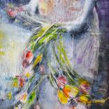 Tulips (17x22 reproduction print) by Leah Macdonald