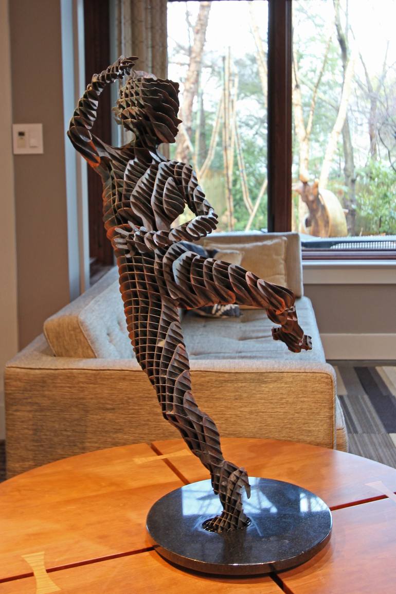 Original Abstract Body Sculpture by Jackie Braitman