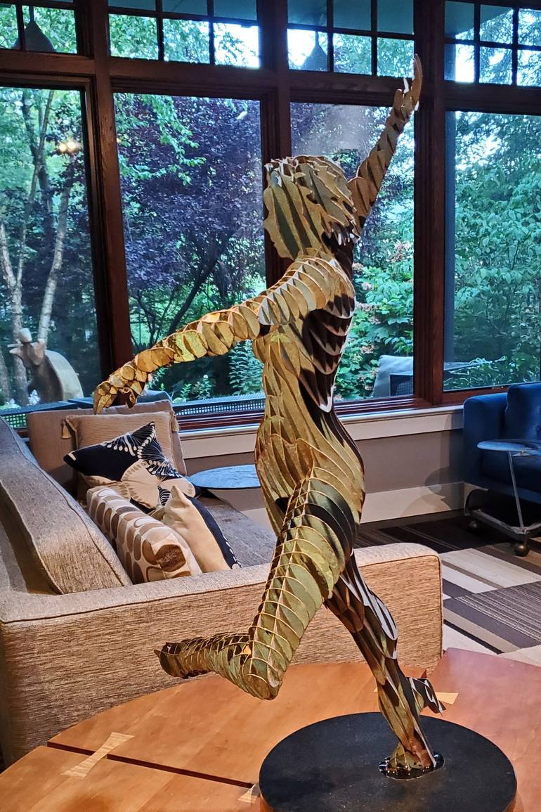 Original Abstract Women Sculpture by Jackie Braitman