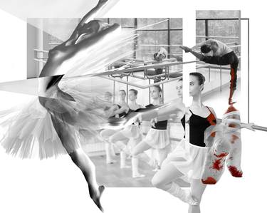 Original Abstract Performing Arts Mixed Media by Jackie Braitman