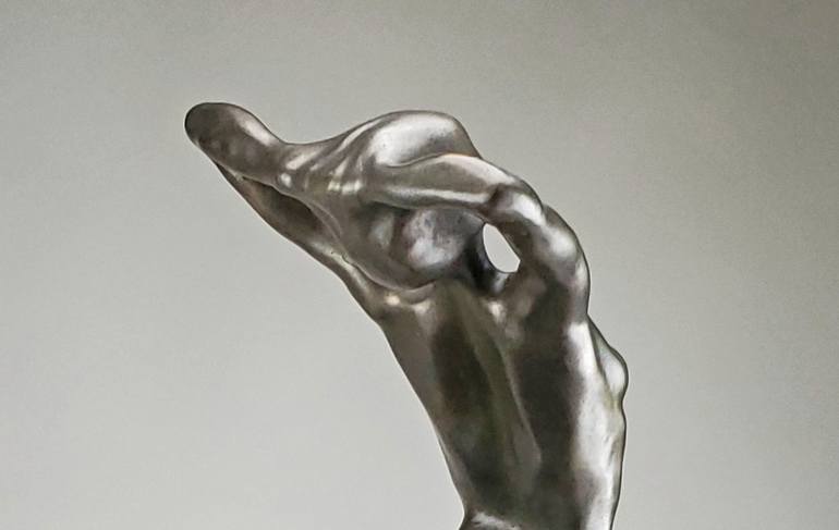 Original Abstract Body Sculpture by Jackie Braitman