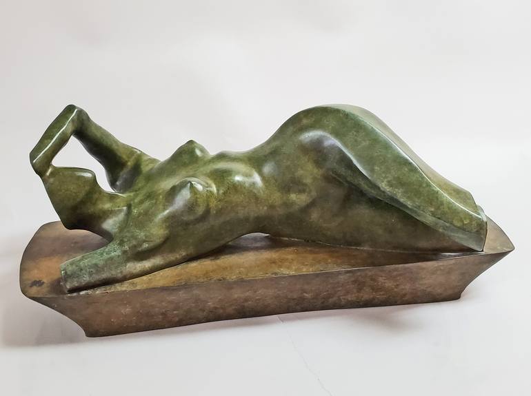 Original Abstract Body Sculpture by Jackie Braitman