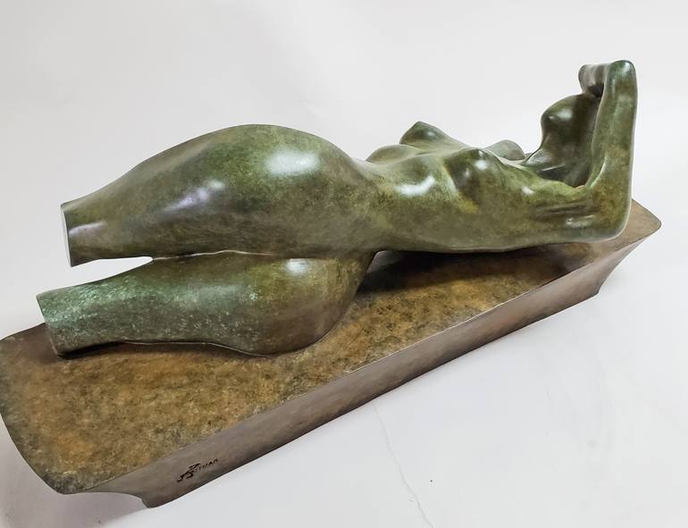 Original Abstract Body Sculpture by Jackie Braitman