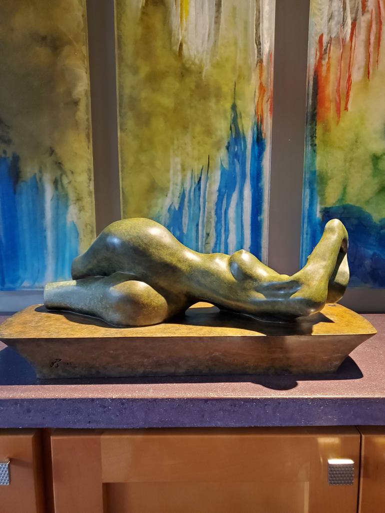 Original Abstract Body Sculpture by Jackie Braitman