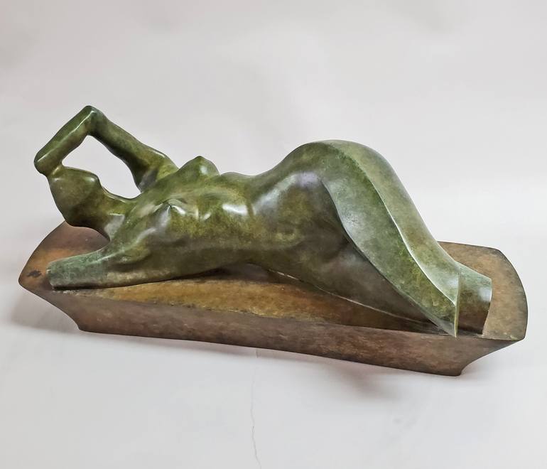 Original Abstract Body Sculpture by Jackie Braitman