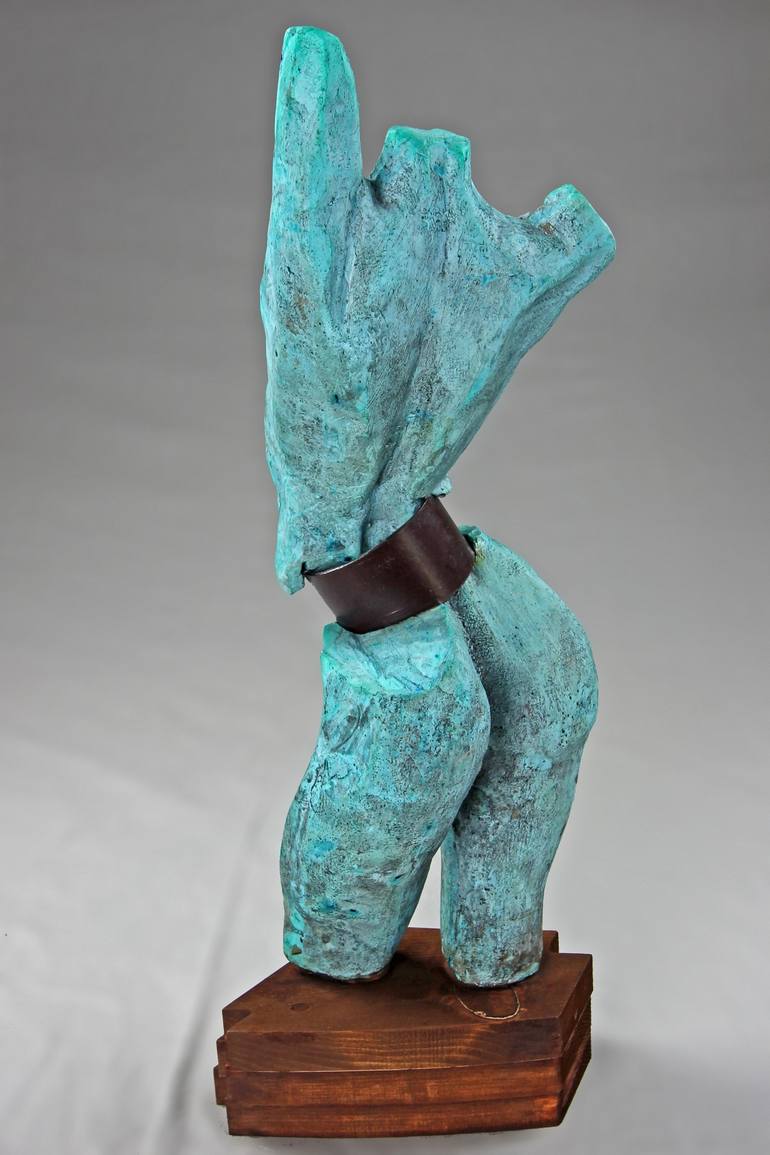 Original Abstract Body Sculpture by Jackie Braitman