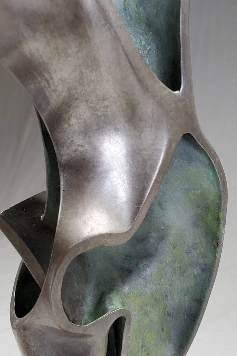 Original Abstract Body Sculpture by Jackie Braitman