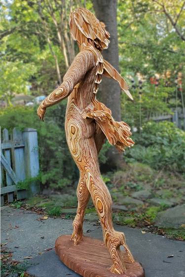 Original Abstract Body Sculpture by Jackie Braitman