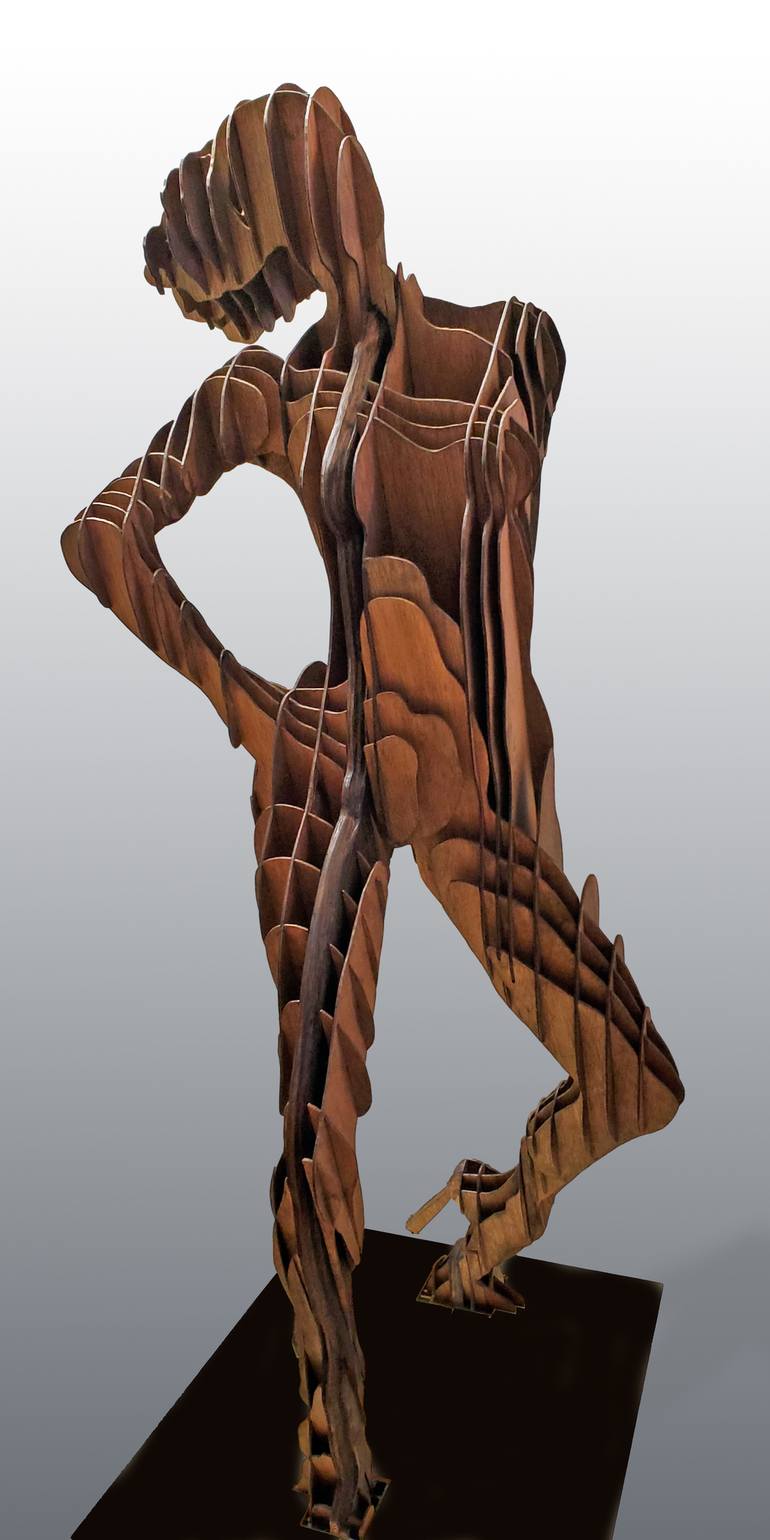 Original Abstract Women Sculpture by Jackie Braitman