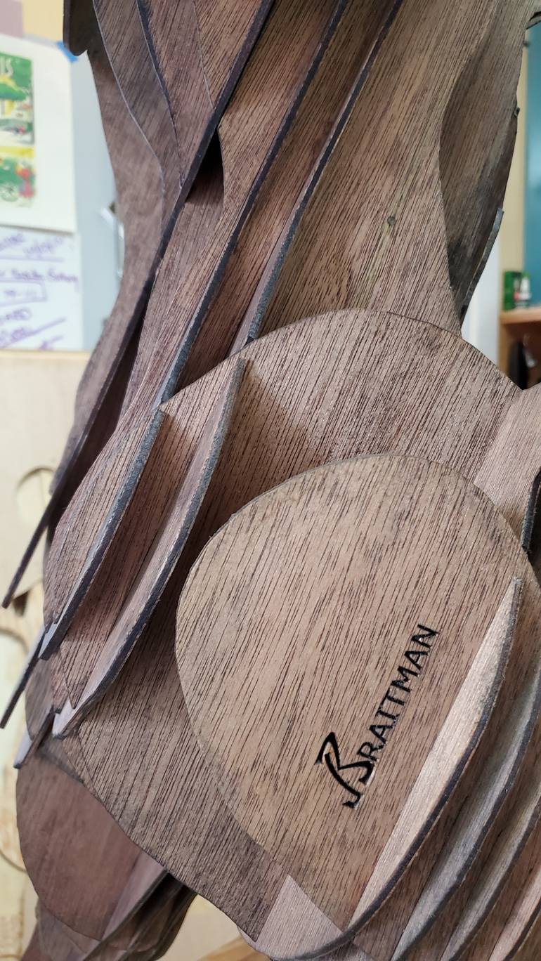 Original Abstract Women Sculpture by Jackie Braitman