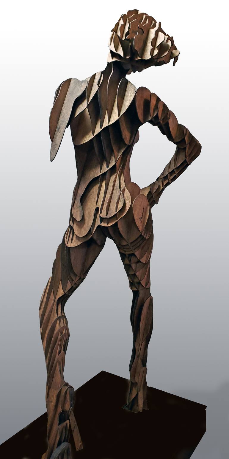 Original Abstract Women Sculpture by Jackie Braitman