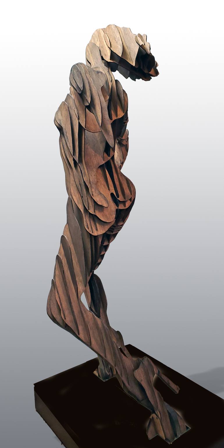 Original Abstract Women Sculpture by Jackie Braitman