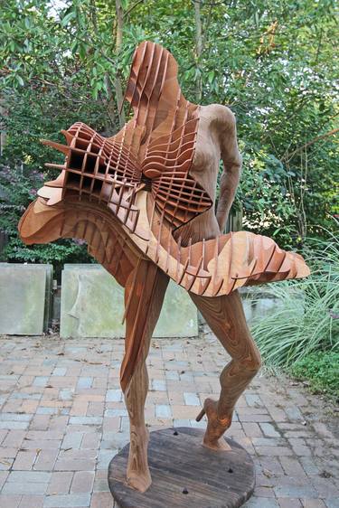 Original Abstract Women Sculpture by Jackie Braitman