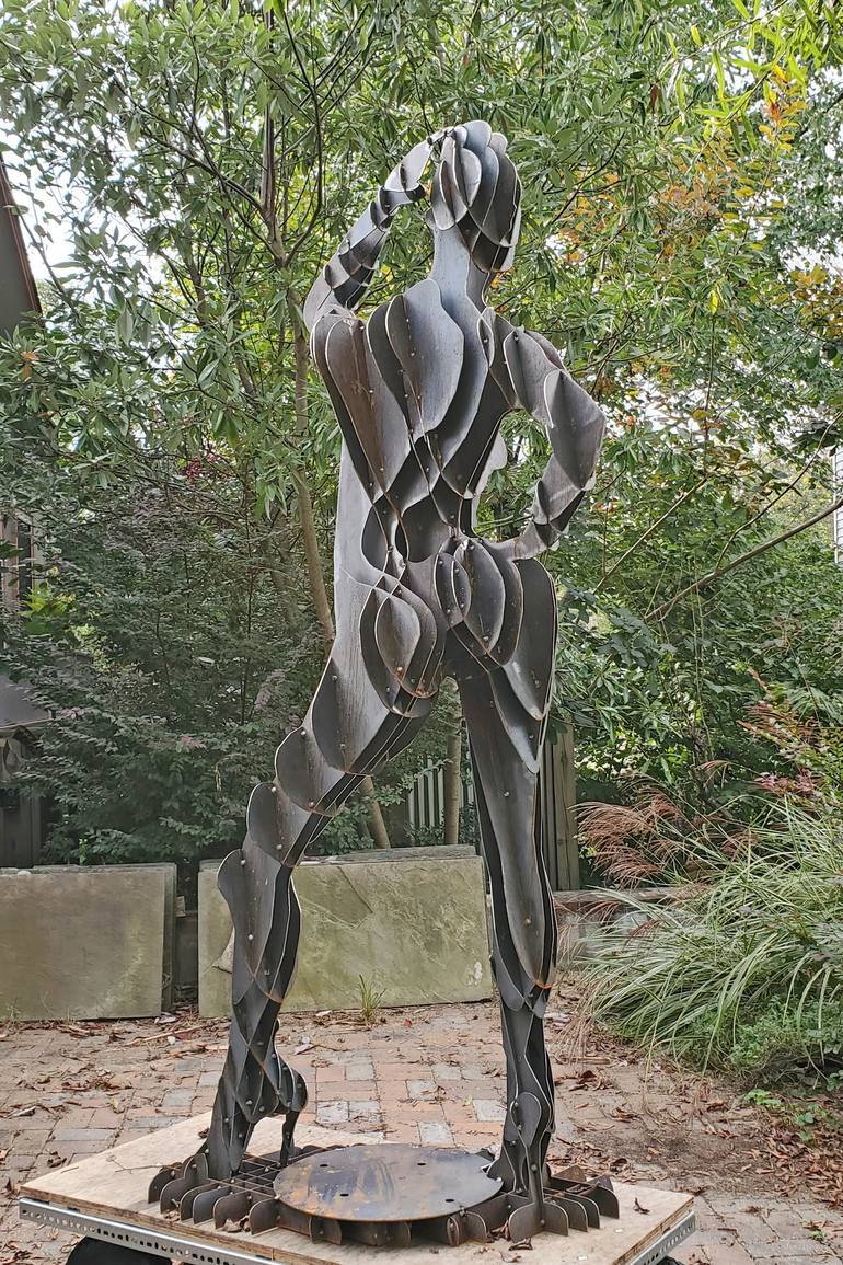 Original Abstract Women Sculpture by Jackie Braitman