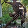 Contemporary, Movement, Dancer, Outdoor, Corten Steel, Rhythm, Garden