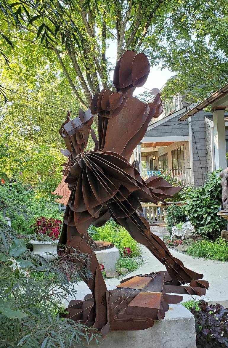 Original Women Sculpture by Jackie Braitman