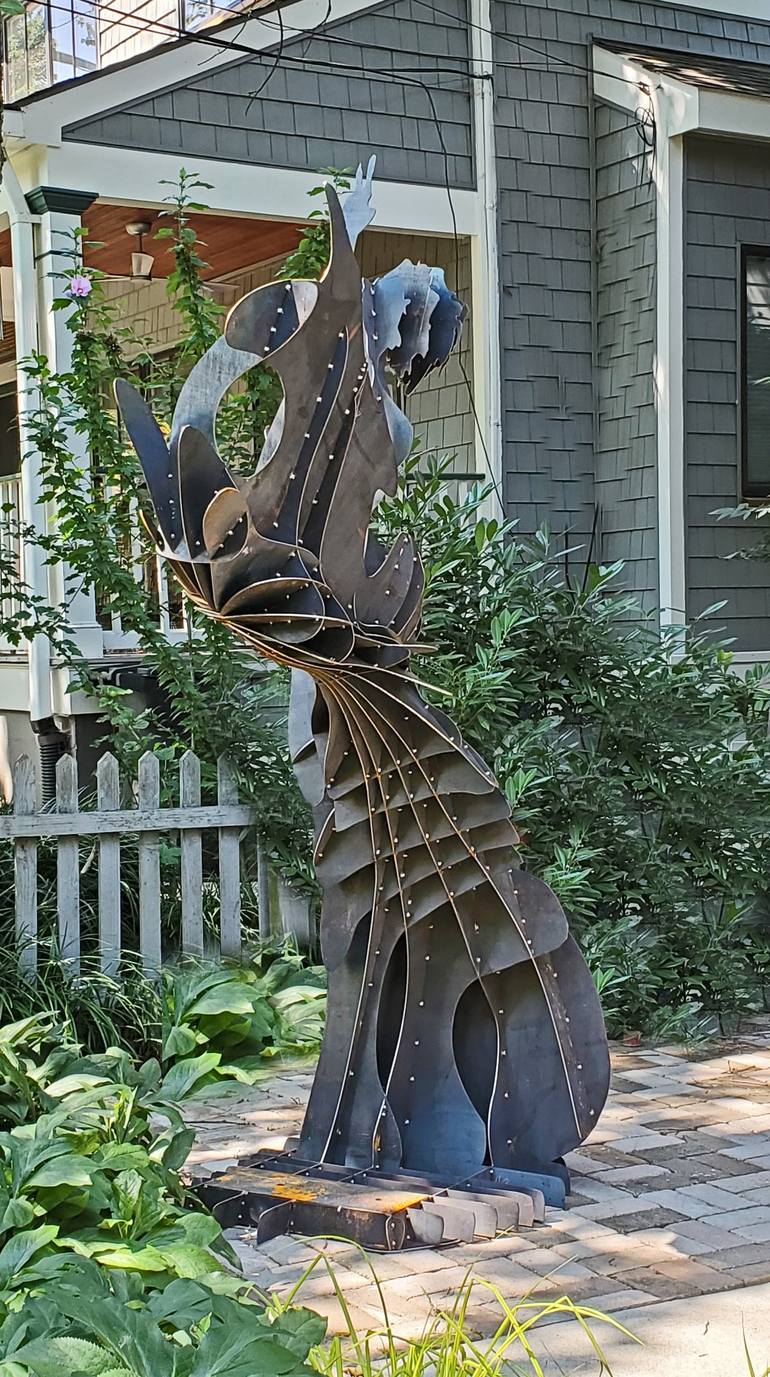 Original Abstract Women Sculpture by Jackie Braitman