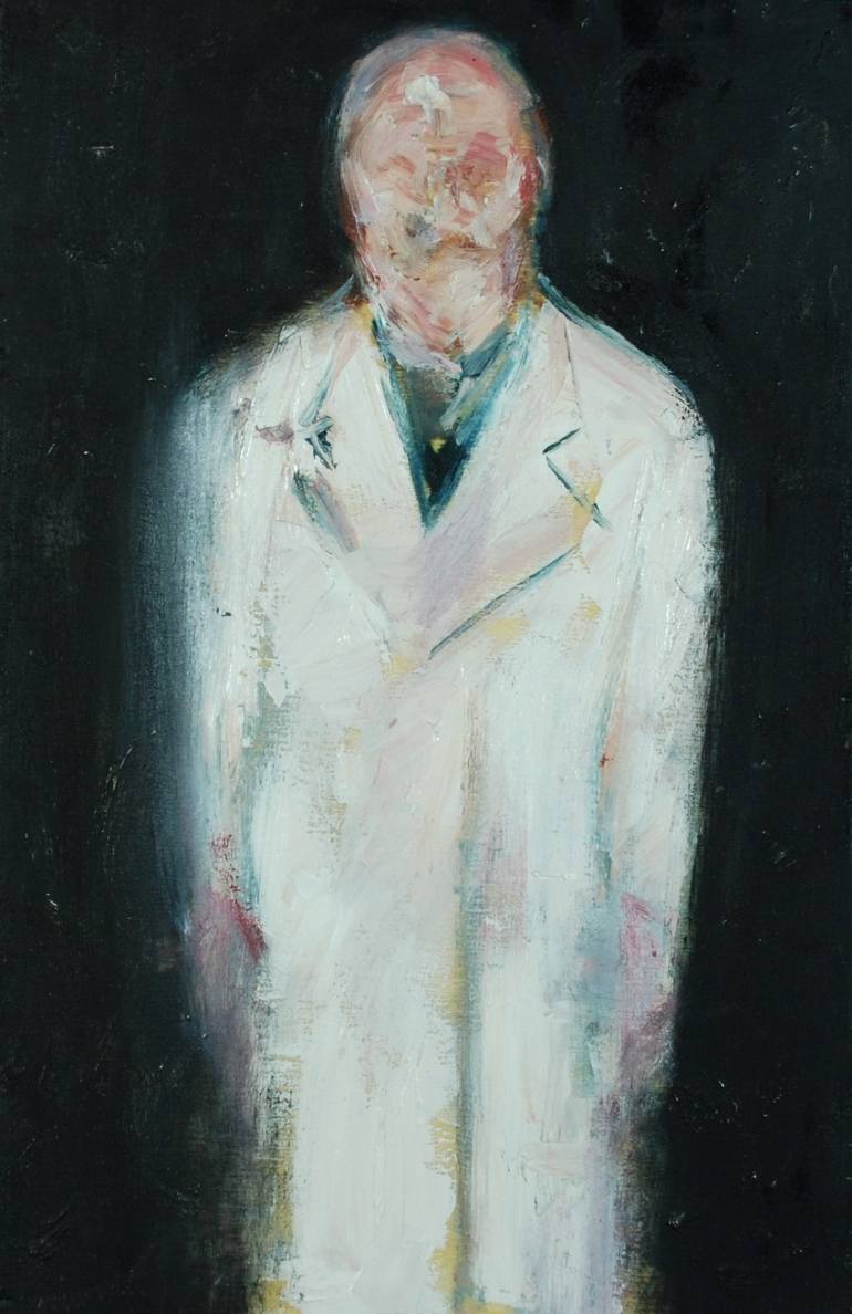 Doctor Painting by Antonio Coccaro Saatchi Art