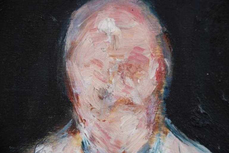 Original Abstract People Painting by Antonio Coccaro