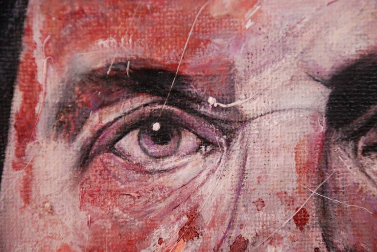 Original Abstract People Painting by Antonio Coccaro