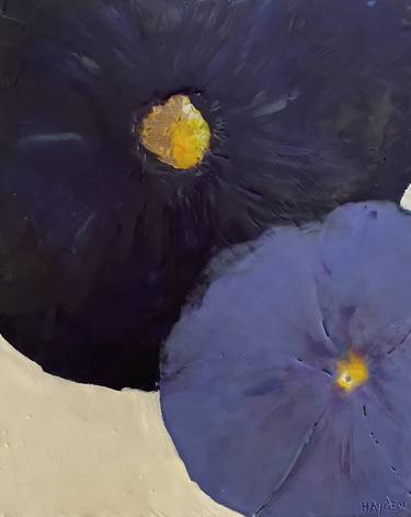 Original Fine Art Floral Paintings by Michael Hayden