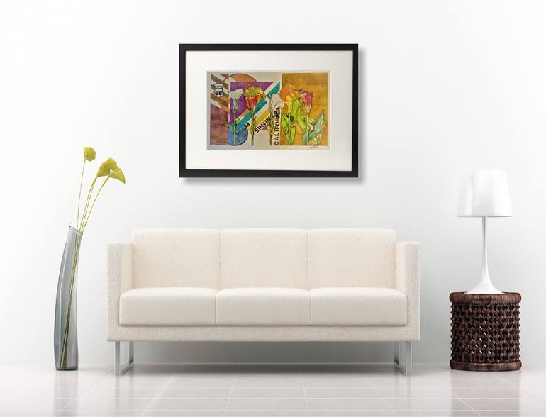 Original Fine Art Abstract Painting by Terry Cornelius