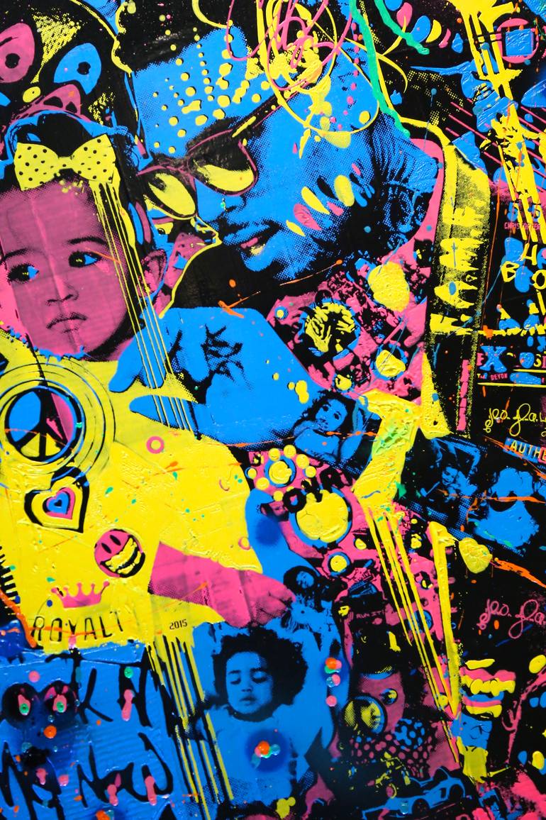 Original Modernism Pop Culture/Celebrity Painting by Devon Almarinez