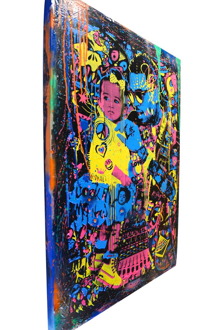 Original Modernism Pop Culture/Celebrity Painting by Devon Almarinez