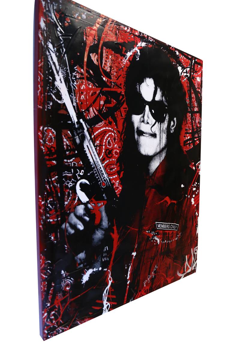 Original Modernism Pop Culture/Celebrity Painting by Devon Almarinez