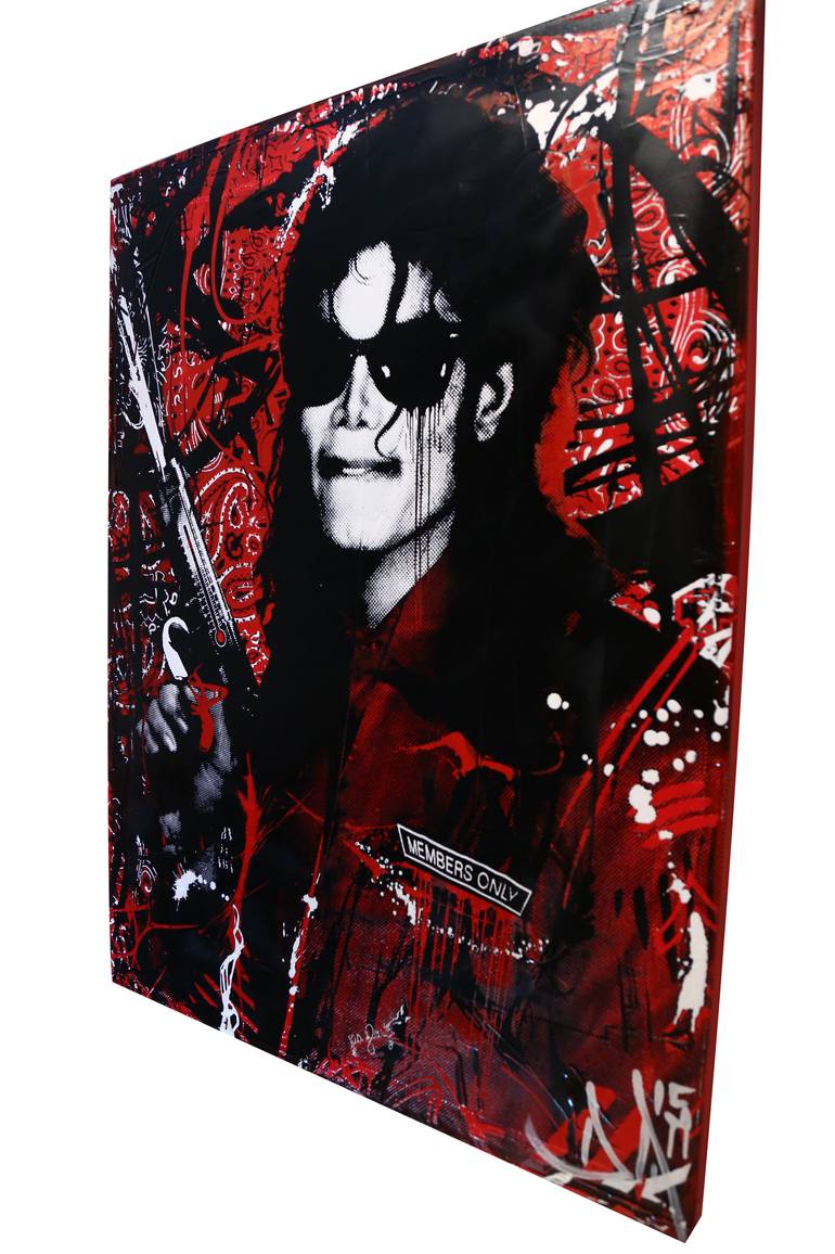 Original Modernism Pop Culture/Celebrity Painting by Devon Almarinez