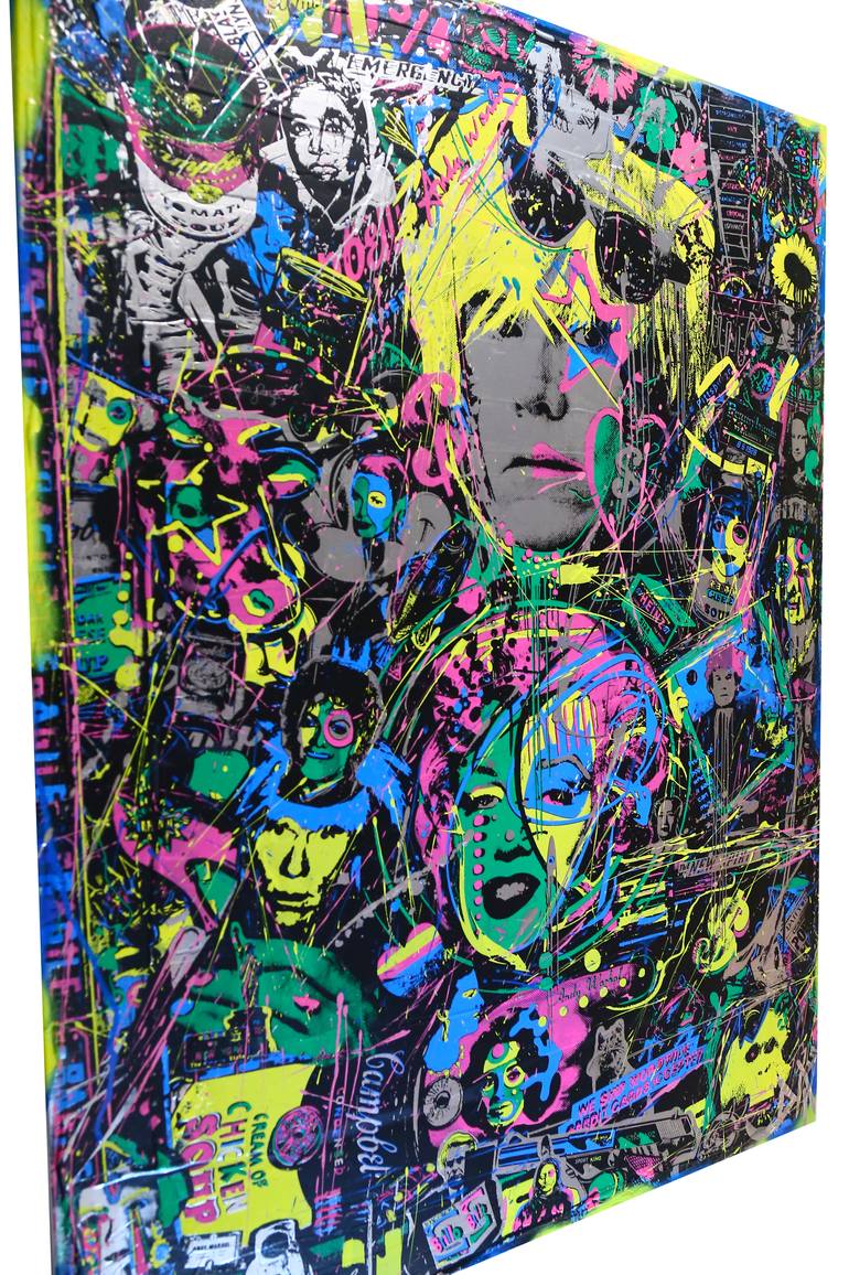 Original Modernism Pop Culture/Celebrity Painting by Devon Almarinez
