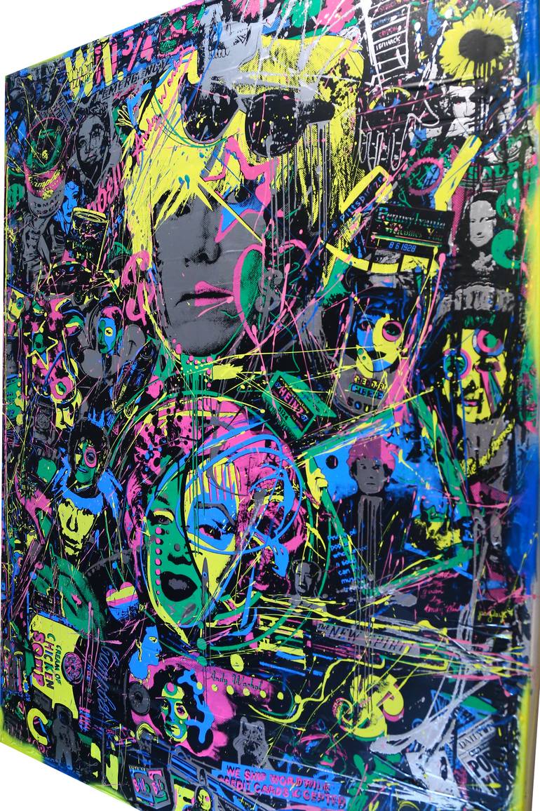 Original Modernism Pop Culture/Celebrity Painting by Devon Almarinez