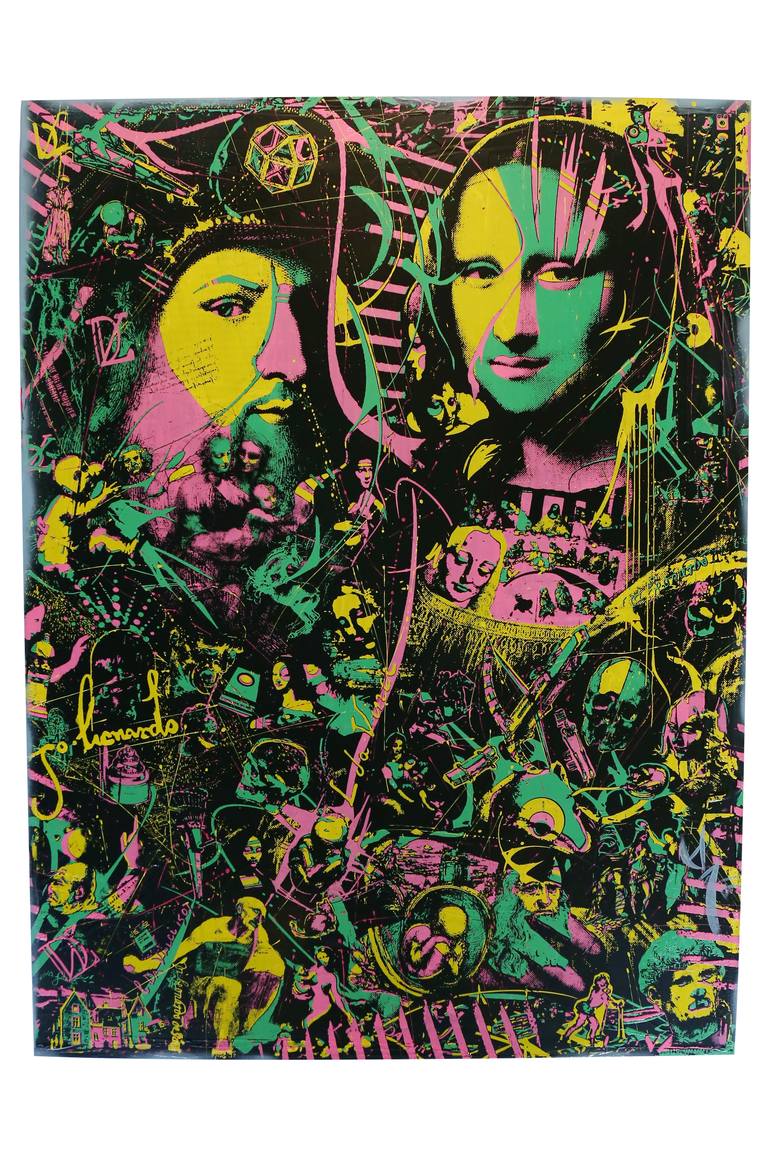 Original Modernism Pop Culture/Celebrity Painting by Devon Almarinez