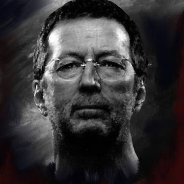 Eric Clapton portrait study thumb