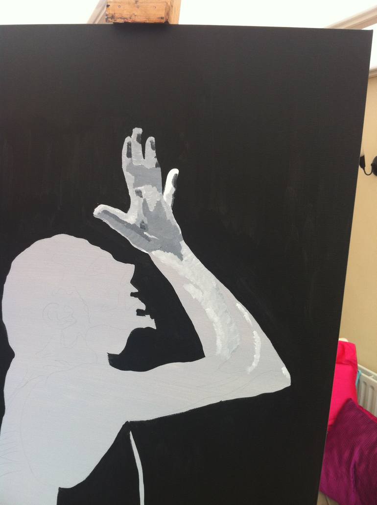 Original Portraiture Performing Arts Painting by Charlotte Moore