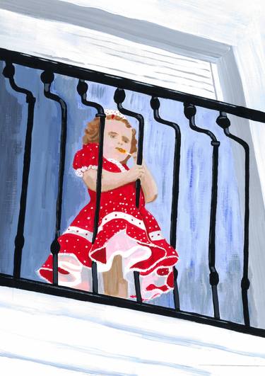 Print of Figurative Children Paintings by Charlotte Moore