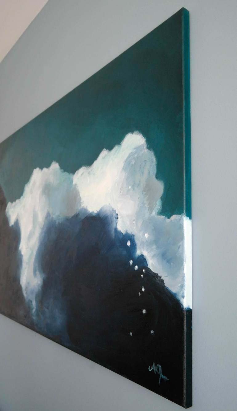 Original Modernism Nature Painting by Andreea Oprisan