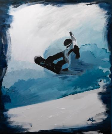 Print of Sport Paintings by Andreea Oprisan
