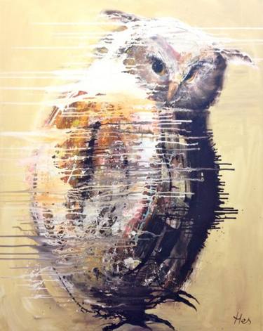 Original Figurative Animal Paintings by kathalijne hes