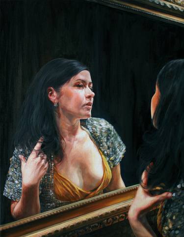 Original Portrait Painting by Marianna Foster